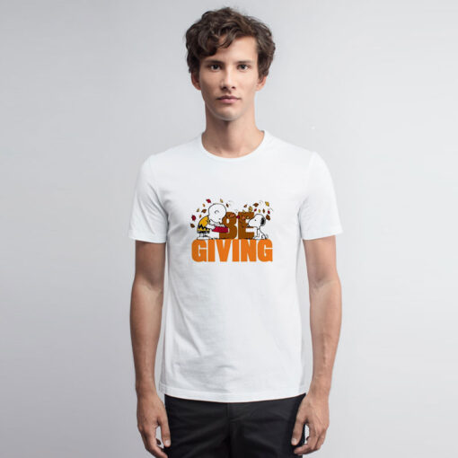 Be Giving Charlie Snoopy T Shirt