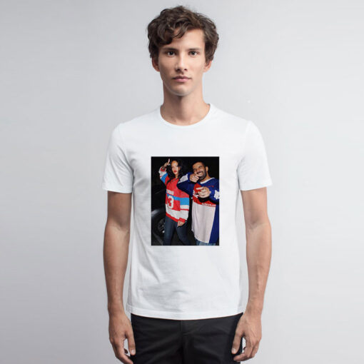 Drake And Rihanna Photo Graphic T Shirt