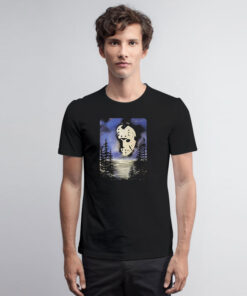 Jason Voorhees Face In The Sky T Shirt