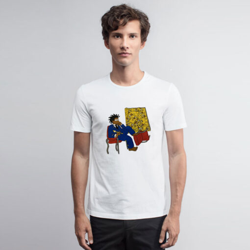 Jay Z Basquiat Simpsons Basquiat T Shirt