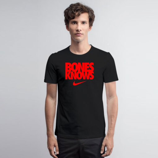 Jon Jones Bones Knows T Shirt