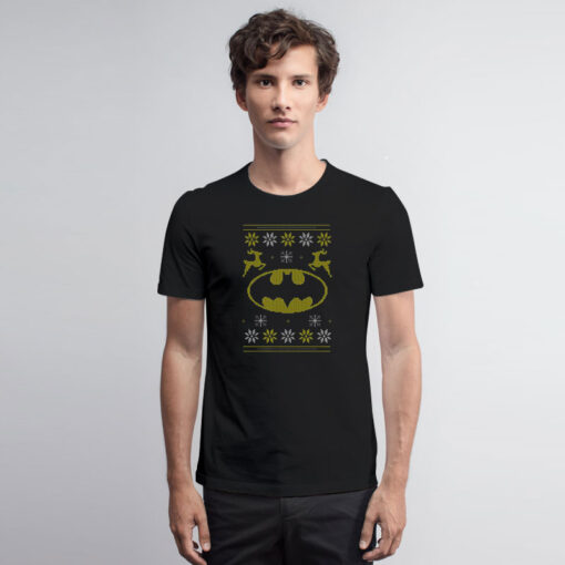 Justice League Batman Ugly Christmas T Shirt