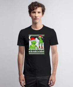 Kermit Hootin & Hollerin At Christmas Tacky T Shirt