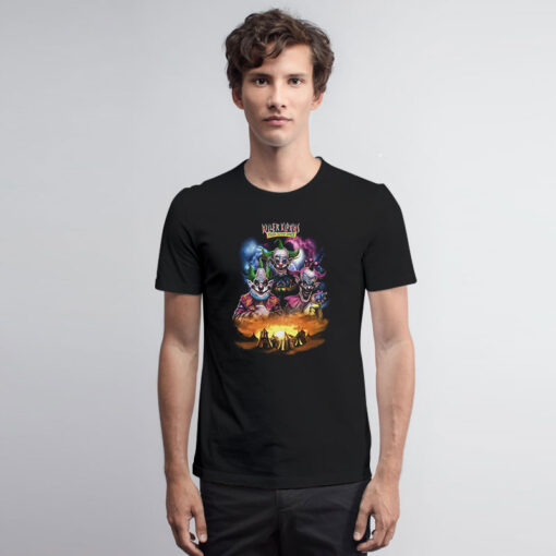 Killer Klowns From Outer Space Trio Tent T Shirt