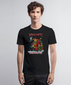 Megadeth Christmas Vintage T Shirt