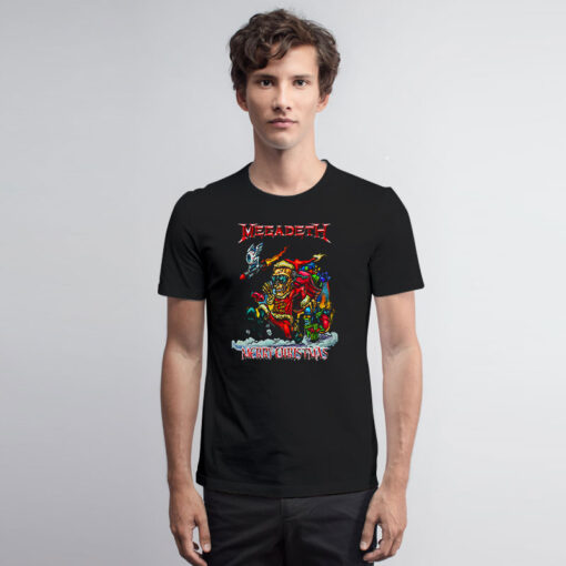 Megadeth Christmas Vintage T Shirt