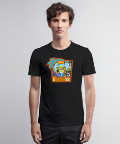 The Simpsons Featuring Phish Springfield Tour T Shirt