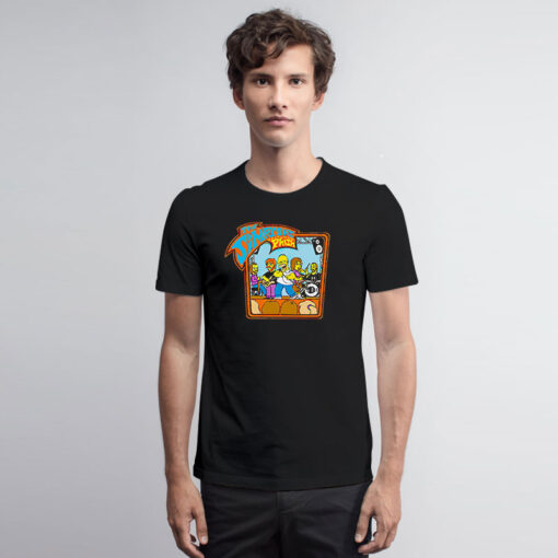 The Simpsons Featuring Phish Springfield Tour T Shirt