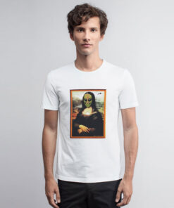 Vintage 1995 Alienardo DiVinci Mona Lisa T Shirt