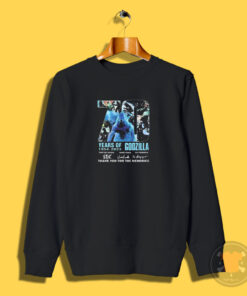 70 Years Of 1954 2024 Godzilla Thank You For The Memories Sweatshirt