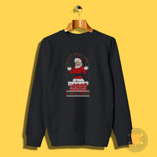 A Holly Dolly Christmas Sweatshirt