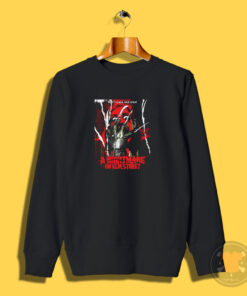 A Nightmare On Elm Street Inspired Movie Poster Sweatshirt