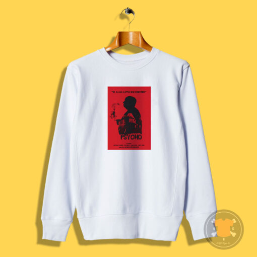 Alfred Hitchcock’s Psycho Movie Poster Sweatshirt