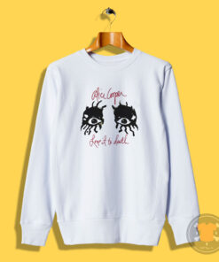 Alice Cooper Love It To Death Eyes Sweatshirt