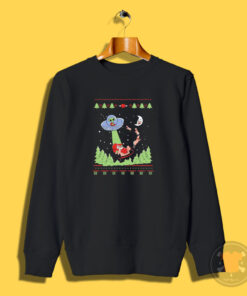 Alien Invasion Ugly Christmas Sweatshirt