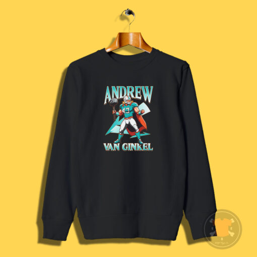 Andrew Van Ginkel Thor Themed Miami Dolphins Sweatshirt