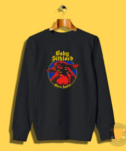 Baby Sithlord Grogu Heavy Metal Sweatshirt