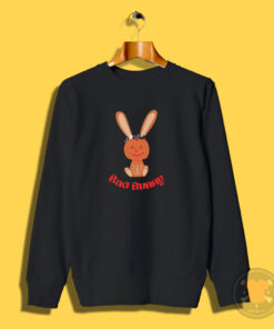 Bad Bunny Pumpkin Trick Or Treat Sweatshirt