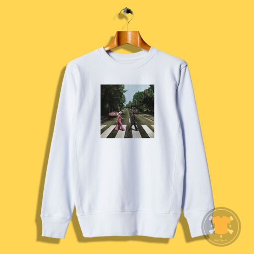 Barbenheimer Barbie Oppenheimer Abbey Road Meme Sweatshirt