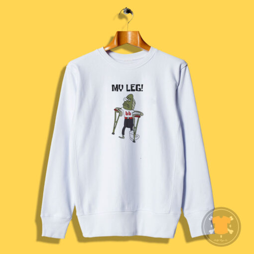 Buccaneers My Leg Fred Spongebob Meme Sweatshirt