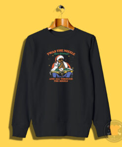 Christmizzle Dogg Funny Chirstmas Sweatshirt