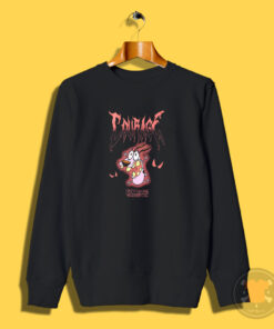 Courage The Cowardly Dog Metal Sweatshirt