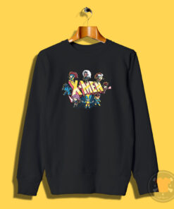 Cute Chibi Characters Xmen Sweatshirt