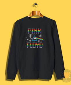 Dark Side Of The Moon Faux Ugly Christmas Sweatshirt