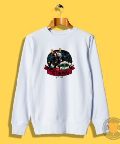 Darth Vader Baby Yoda This The Way Christmas Sweatshirt