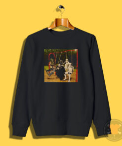 Darth Vader on Swing Set Sweatshirt