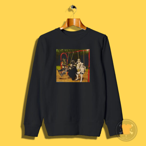 Darth Vader on Swing Set Sweatshirt