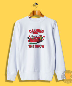 Dashing Through The Snow Lightning McQueen Sweatshirt