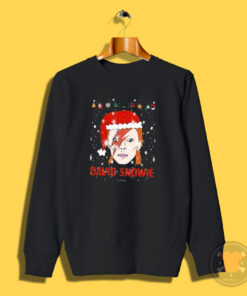 David Bowie Ugly Christmas Funny Sweatshirt