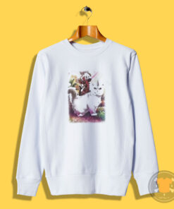 Deadpool And Cat Unicorn Sweatshirt