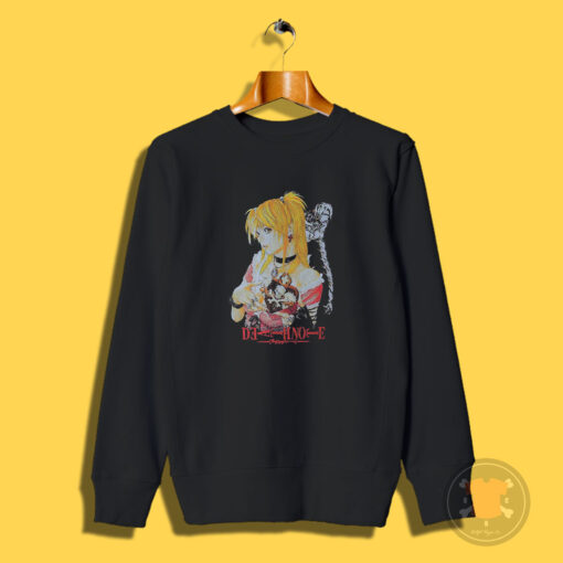 Death Note Misa Fatal Love Anime Graphic Sweatshirt