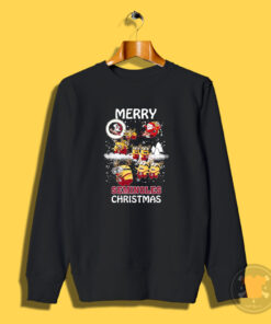 Florida State Seminoles Minions Merry Christmas Sweatshirt