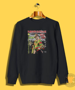 Freddy Krueger Iron Maiden Vintage Sweatshirt