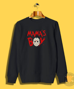 Friday The 13th Jason Voorhees Mama’s Boy Sweatshirt