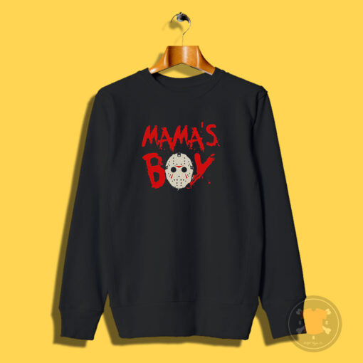 Friday The 13th Jason Voorhees Mama’s Boy Sweatshirt