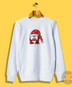 Funny Short Santa Sweatshirt