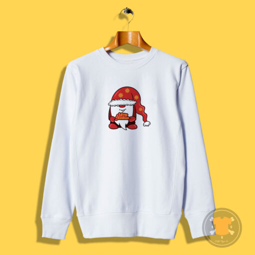 Funny Short Santa Sweatshirt