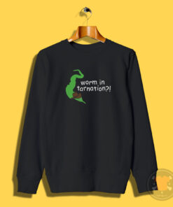 Funny Squiggle Worms Tarnation Sweatshirt