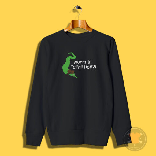 Funny Squiggle Worms Tarnation Sweatshirt