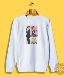 Funny Trio Panel Girls Spy X Family Sweatshirt