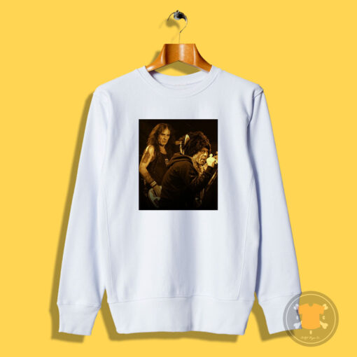 Gold Portrait Iron Maiden Sweatshirt