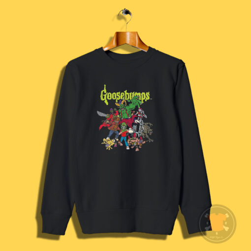 Goosebumps Mens Horror Mask Sweatshirt