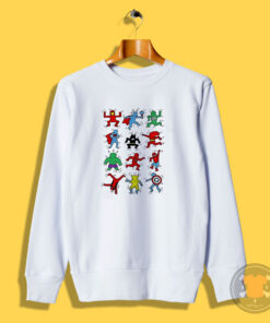 Haring Heroes Cartoon Sweatshirt