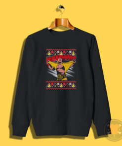 Hulk Hogan Hulkamania Ugly Christmas Sweatshirt