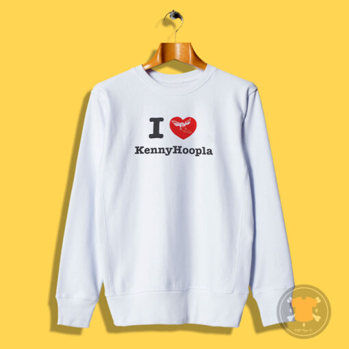 I Heart Kennyhoopla Merch Sweatshirt