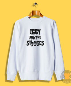 Iggy Pop Iggy And The Stooges Logo Sweatshirt